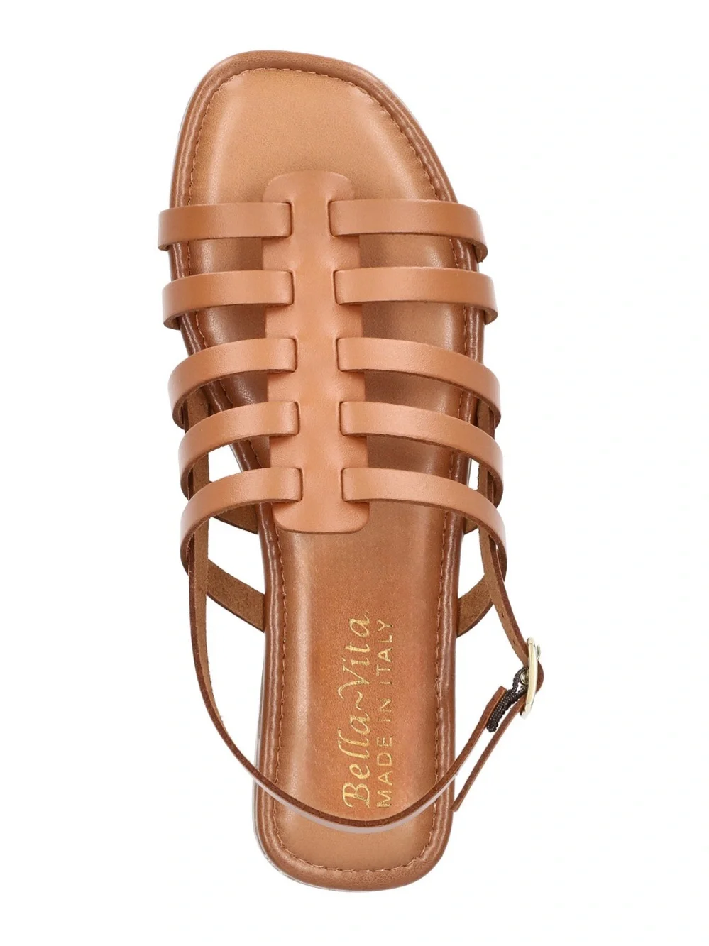NARROW WIDTH Bella Vita Women's Uma-Italy Strappy Slingback Sandals Size 10N